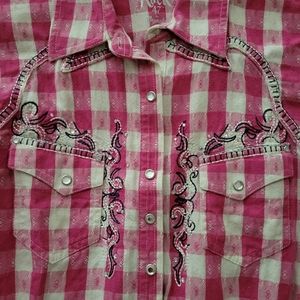 Western Shirt Wranglers sz Medium